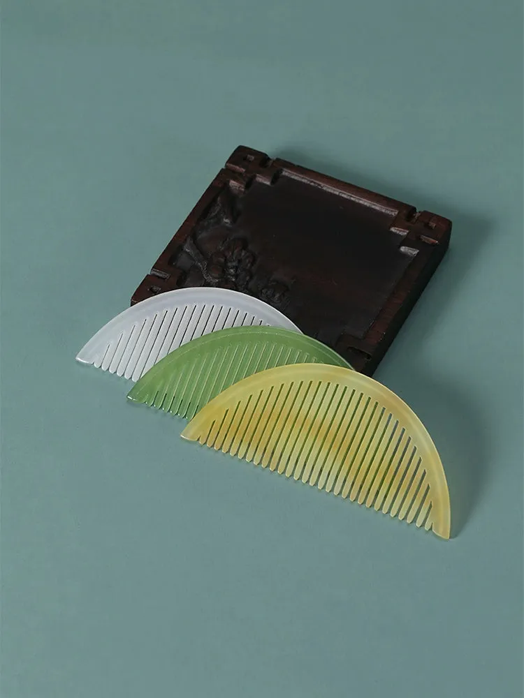 Bi Zi 篦子 Jade Imitation Tang Song Decorative Combs