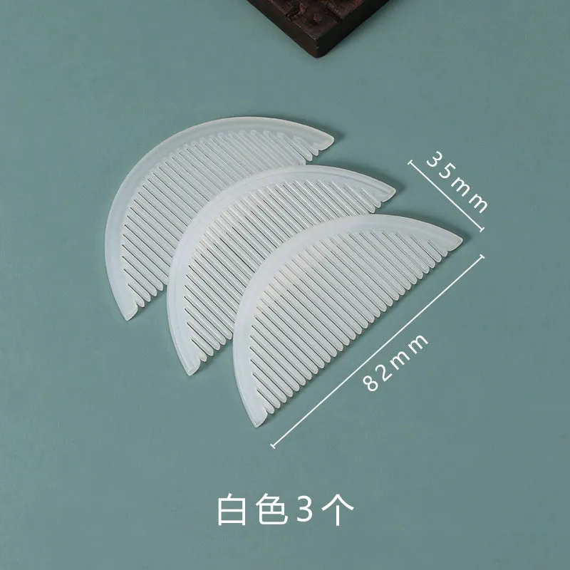 Bi Zi 篦子 Jade Imitation Tang Song Decorative Combs