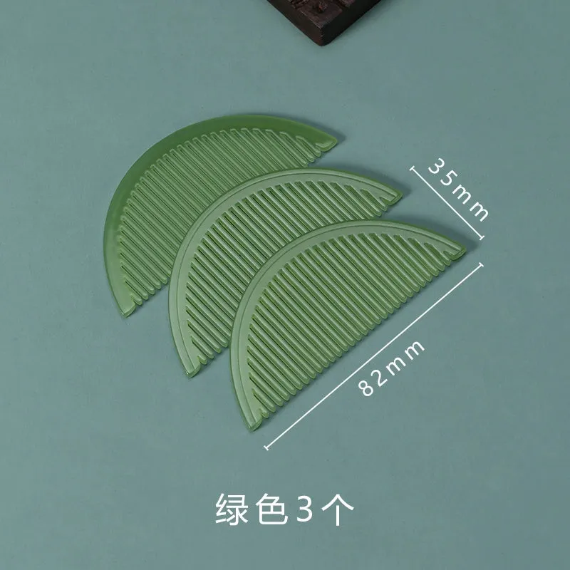 Bi Zi 篦子 Jade Imitation Tang Song Decorative Combs