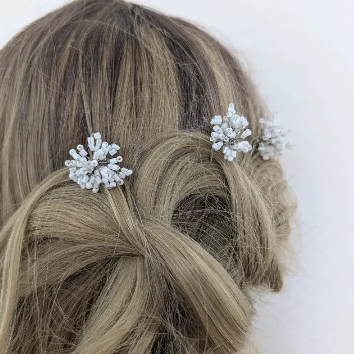 Bridal Hair Pins Dandelions