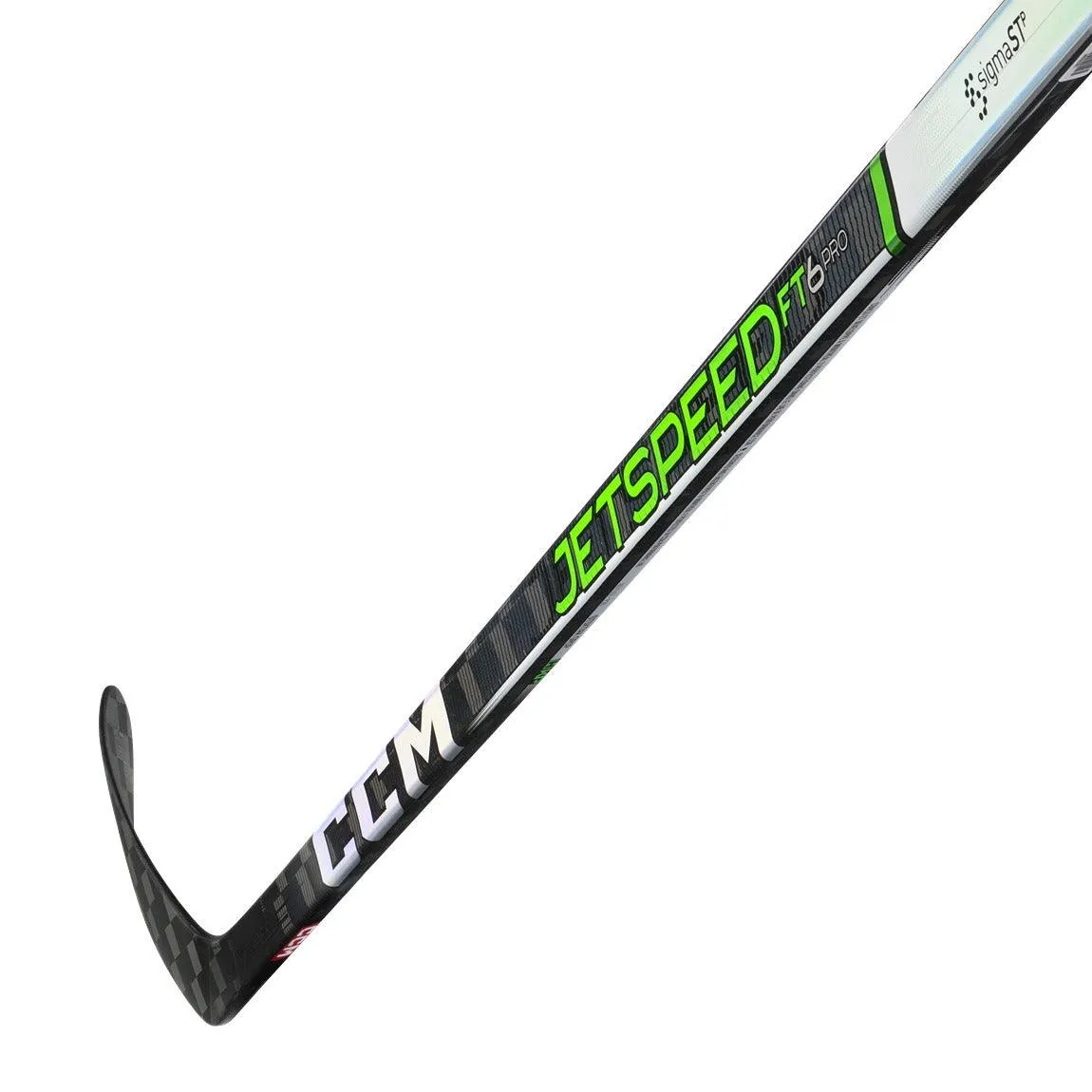 CCM Jetspeed FT6 Pro (Green) Hockey Stick - Junior