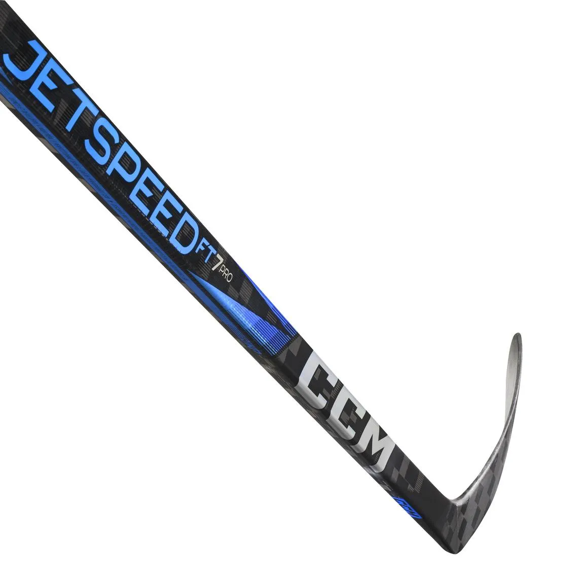 CCM Jetspeed FT7 Pro Custom Blue Hockey Stick - Senior