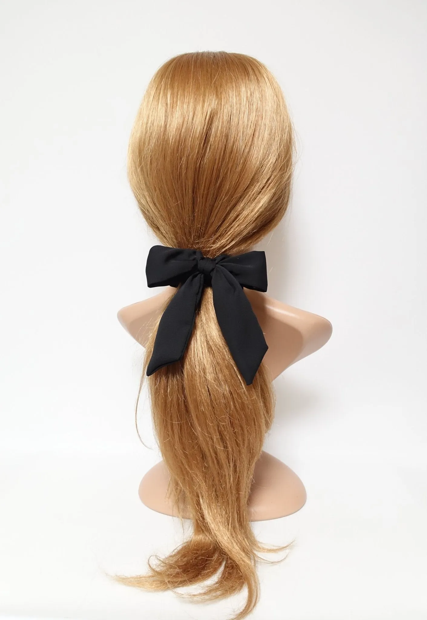 chiffon bow knot scrunchies lovely hair tie elastic scrunchy for woman