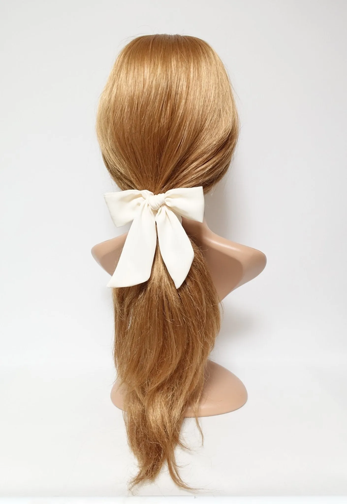 chiffon bow knot scrunchies lovely hair tie elastic scrunchy for woman