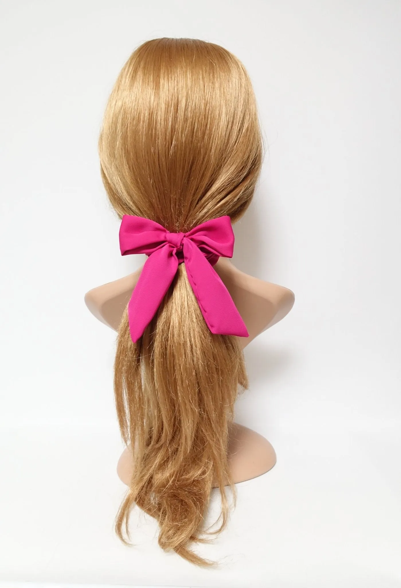 chiffon bow knot scrunchies lovely hair tie elastic scrunchy for woman