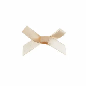 Cream Satin Craft Bow - 7mm (Pack of 100)