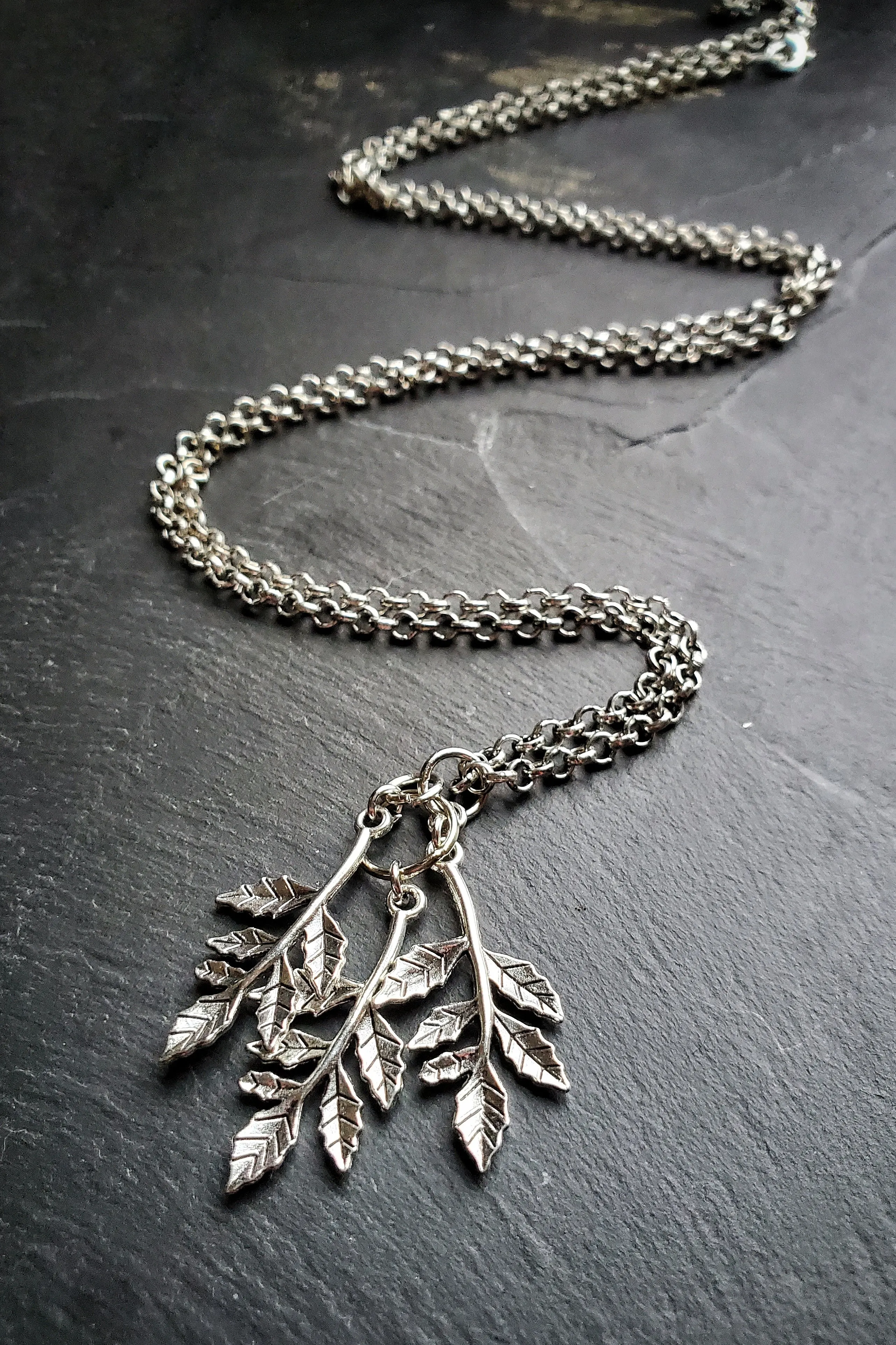 Falling Leaves Necklace Fall Jewelry