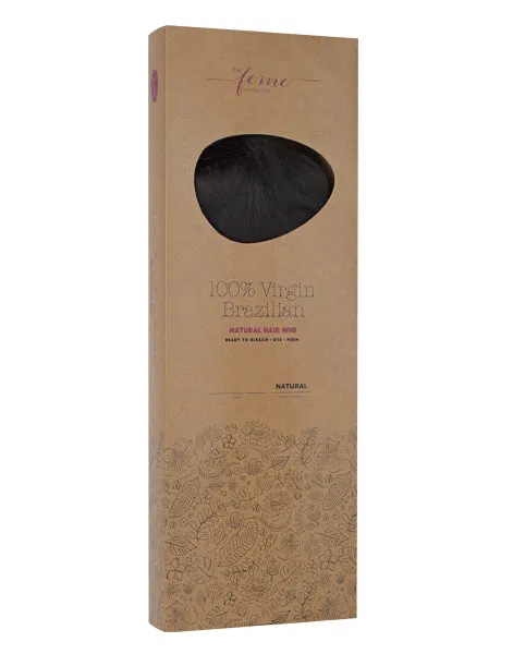 Feme 100% Virgin Brazilian Wig - Silky Yaki