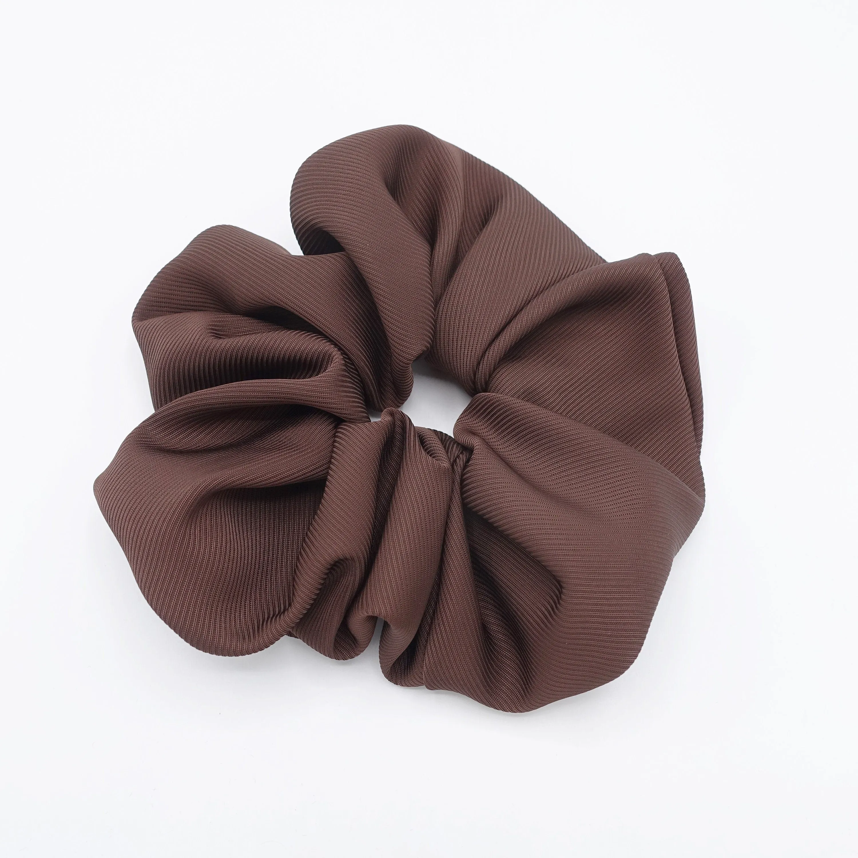 grosgrain oversized scrunchies beige hair tie scrunchy for women