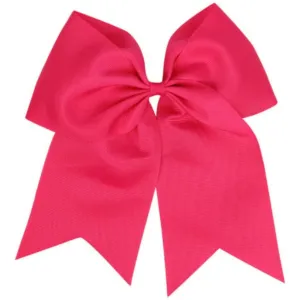 Hot Pink Clip Hair Bow