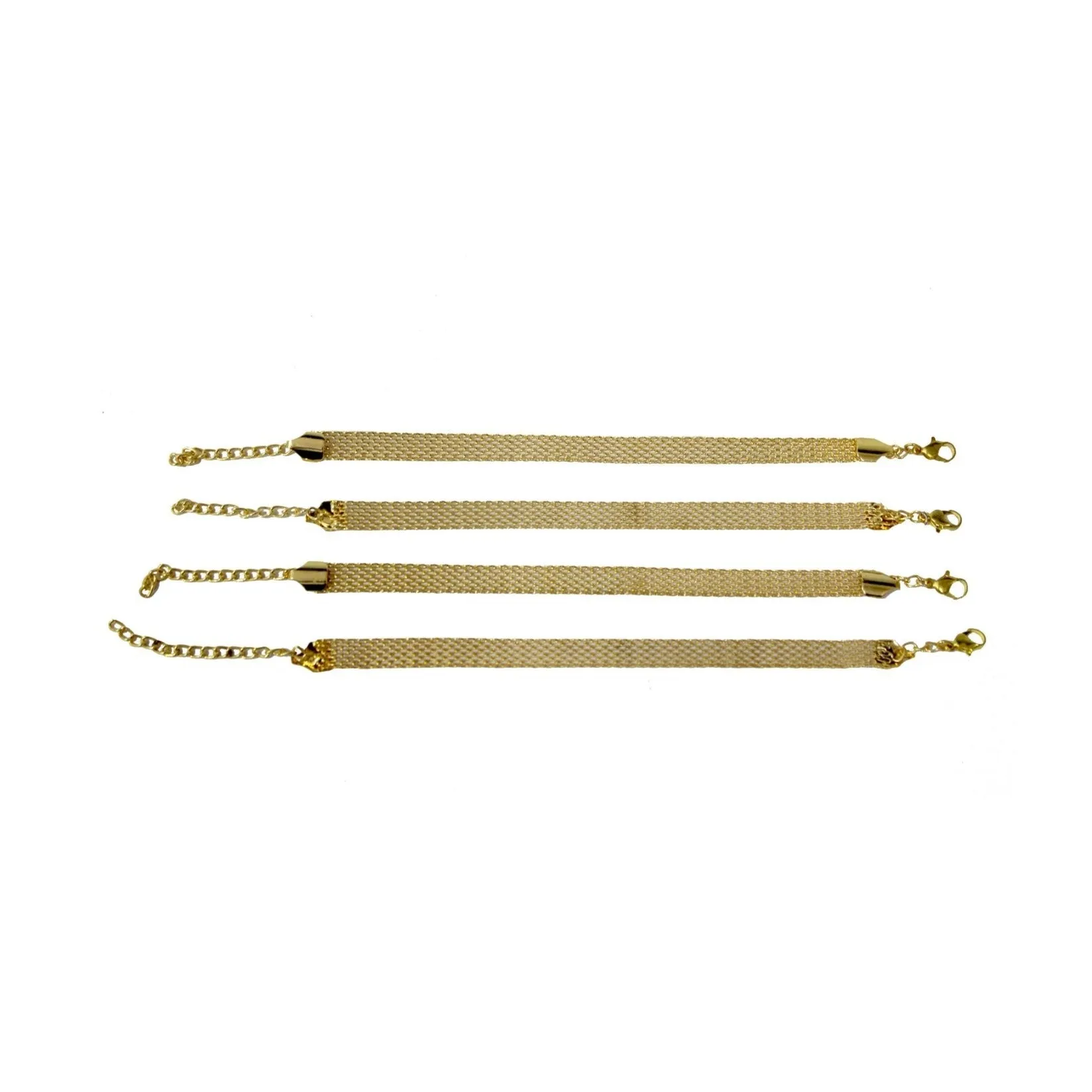 Metal Bracelet Chain for Jewelry Craft or Decoration - 12418, Goldenrod