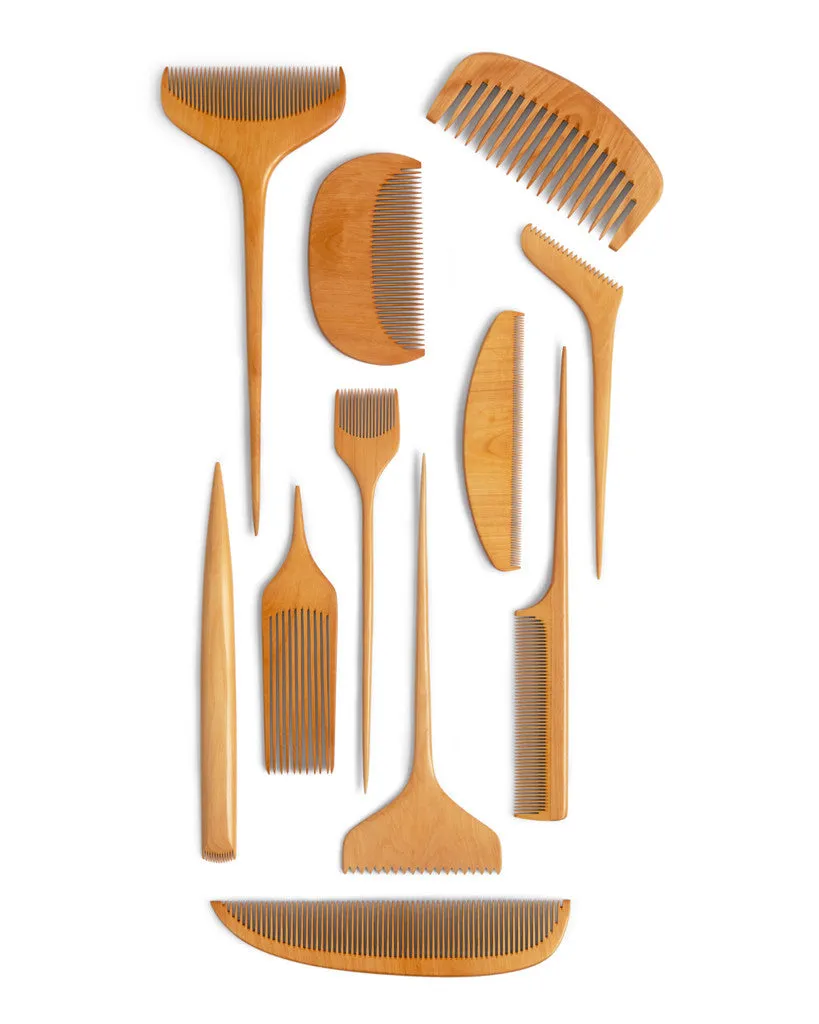 Naginata Boxwood Comb