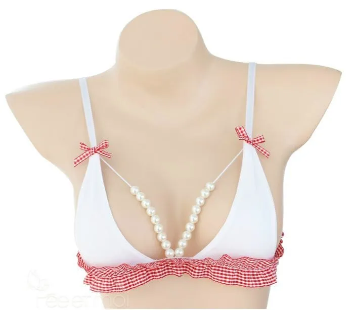 Pearls & Frills Lingerie Set