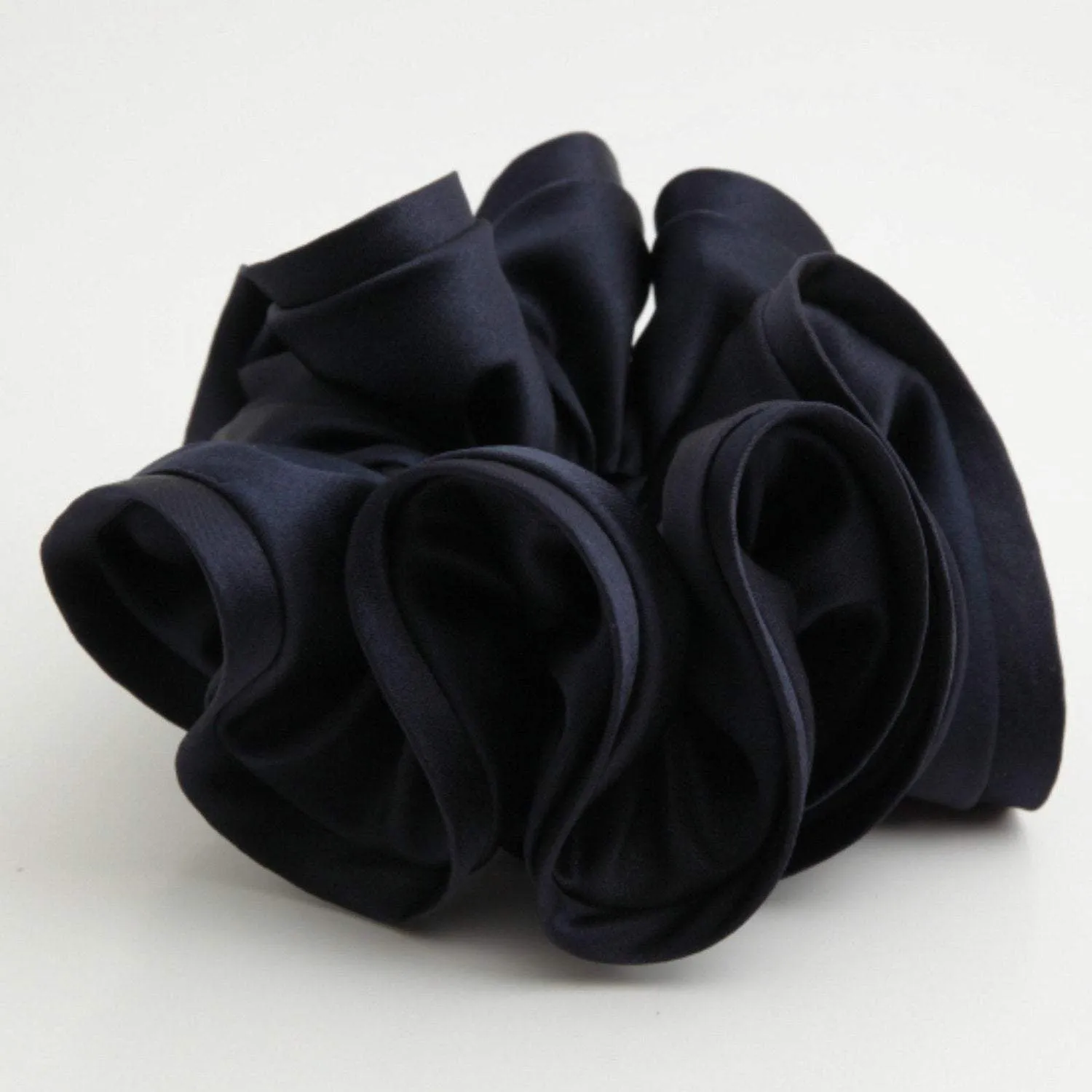 satin hair scrunchie hair tie Women solid color scrunchy ponytail Hair tie accessory in scrunchies