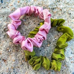 Thin Satin Hair Scrunchie