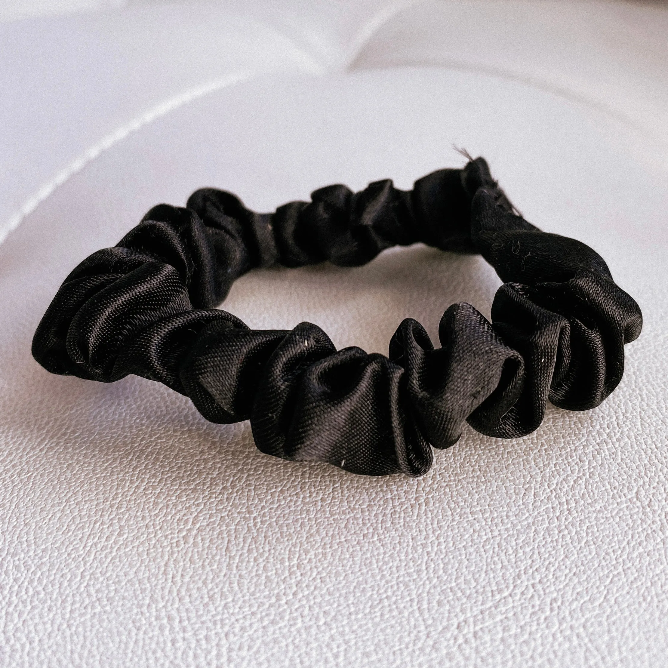 Thin Satin Scrunchies