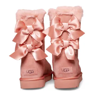 UGG Bailey Bow Satin Clay Pot Boots - Women's